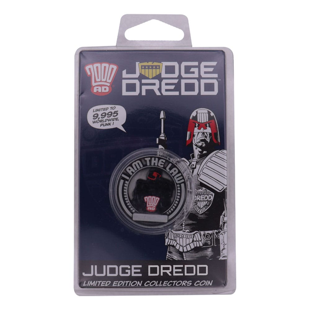 2000 AD Sammelmünze Judge Dredd Mega-City One Limited Edition Image 5