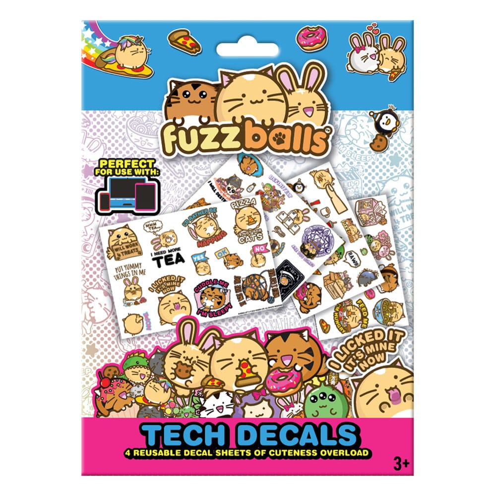 Fuzzballs Tech Sticker Pack Image 3