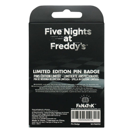 Five Nights at Freddy´s Ansteck-Pin Fazbear Entertainment Limited Edition Image 2