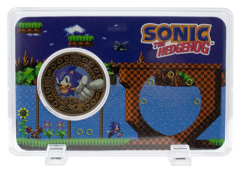 Sonic the Hedgehog Sammelmünze 35. Jubiläum Limited Edition Image 7