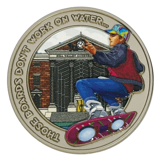Zurück in die Zukunft Sammelmünze Hoverboard Limited Edition Image 2