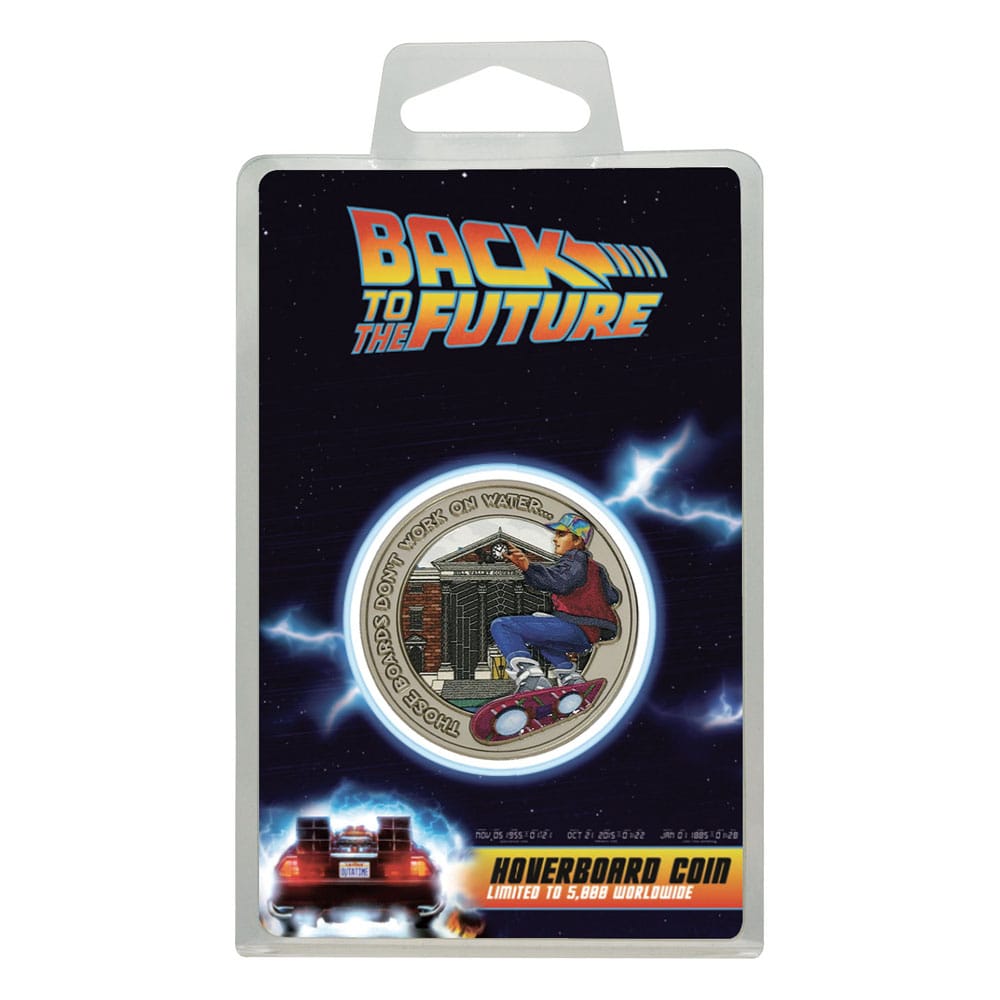 Zurück in die Zukunft Sammelmünze Hoverboard Limited Edition Image 4