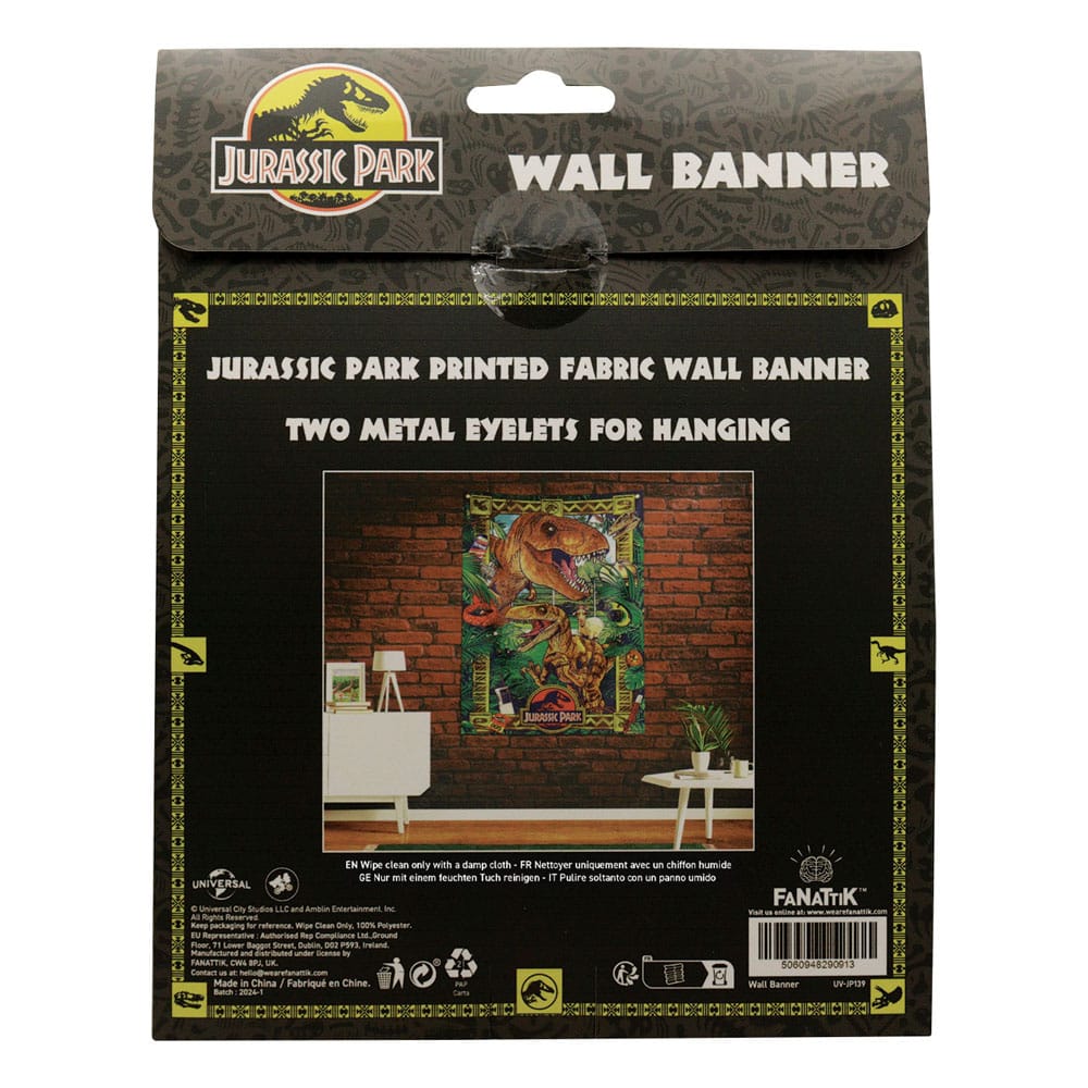 Jurassic Park Wandbehang 125 x 85 cm Image 3