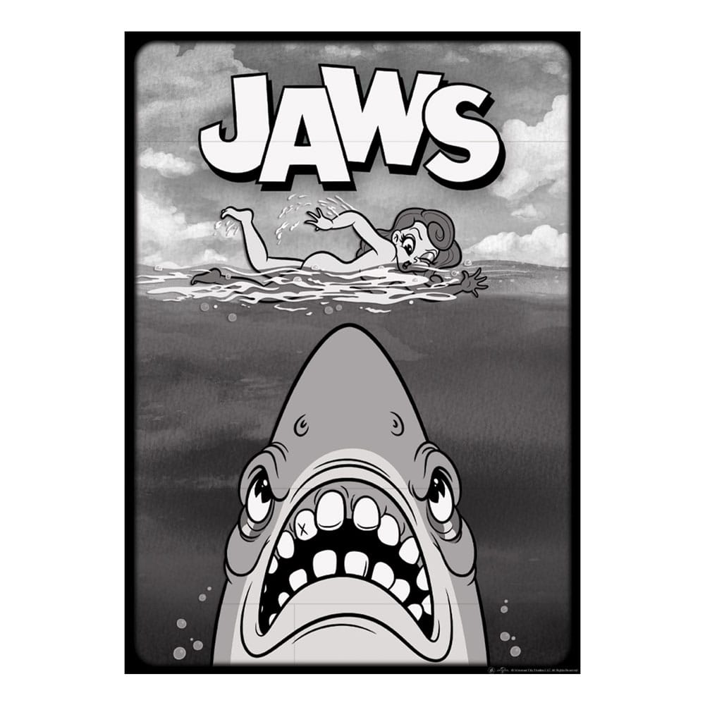 Jaws Kunstdruck Limited Edition 42 x 30 cm Image