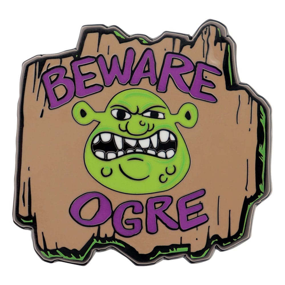 Shrek Ansteck-Pin Beware Ogre Limited Edition Image