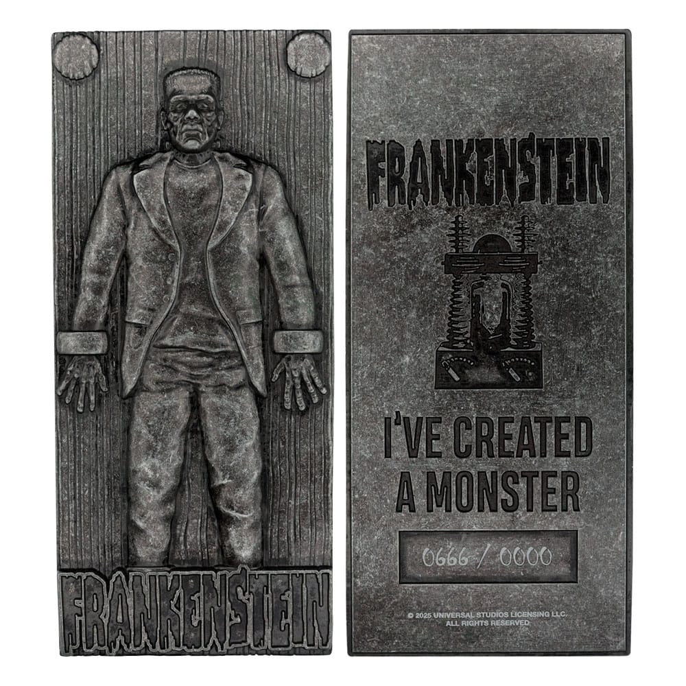 Universal Monsters Metallbarren Frankenstein´s Monster Limited Edition Image 4