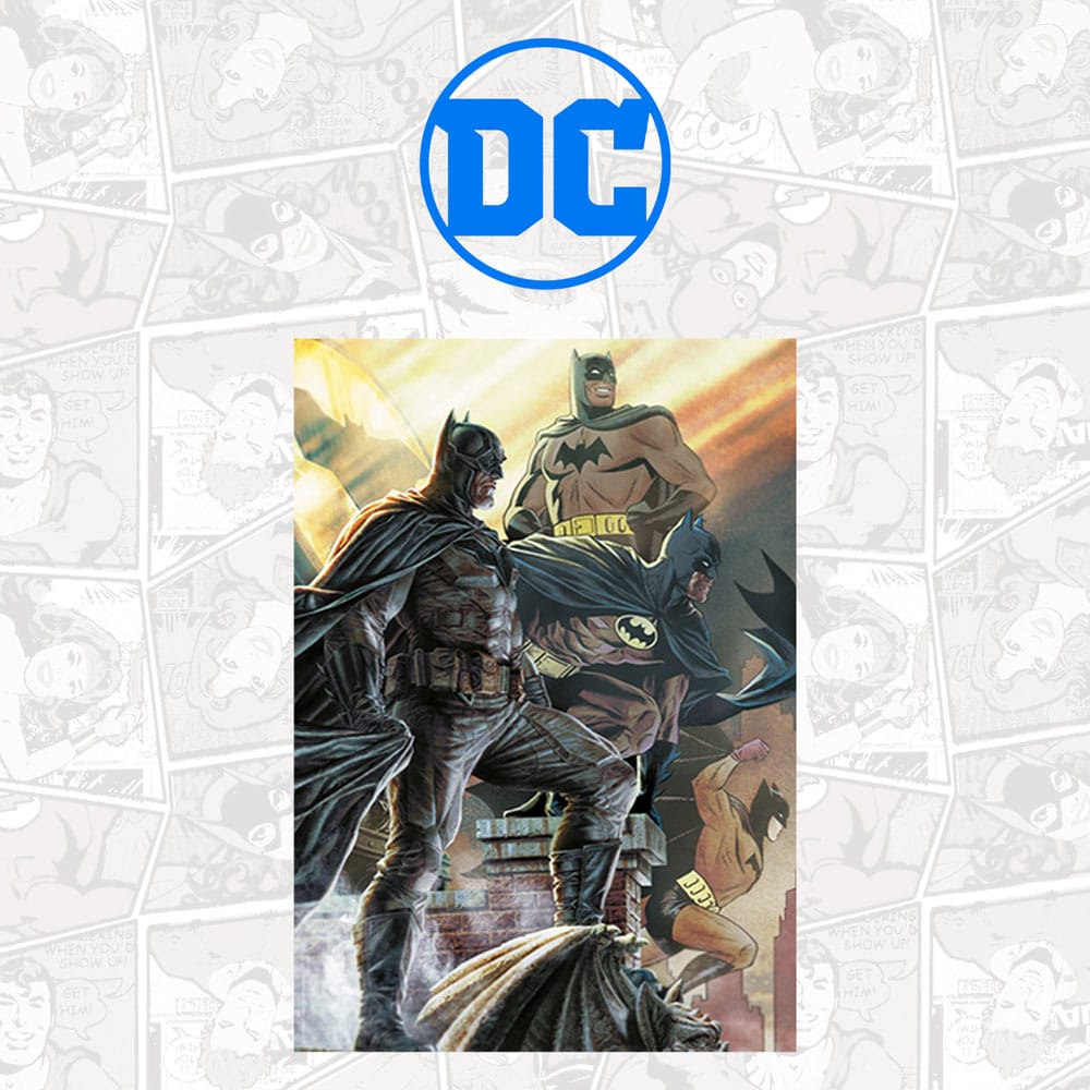 DC Comis Kunstdruck Batman 85th Anniversary Limited Edition 42 x 30 cm Image 4