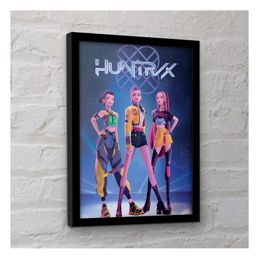 KPop Demon Hunters Collector Print Poster im Rahmen Huntrix Image 2