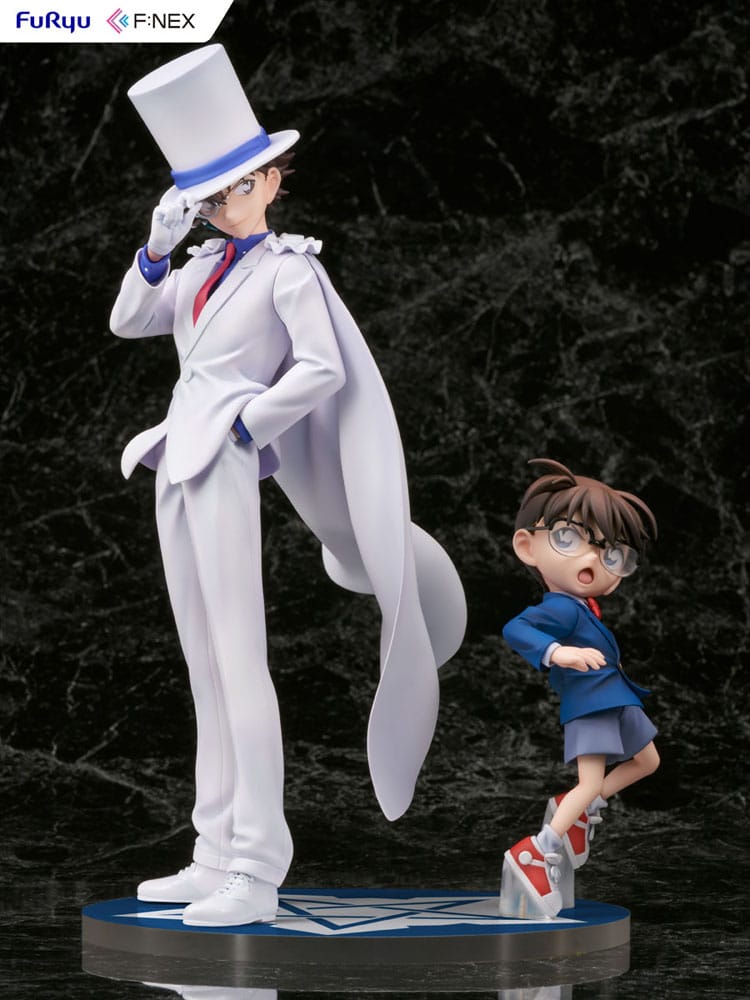 Detektiv Conan F:NEX PVC Statue 1/7 Conan Edogawa & Kid the Phantom Thief 29 cm Image 3