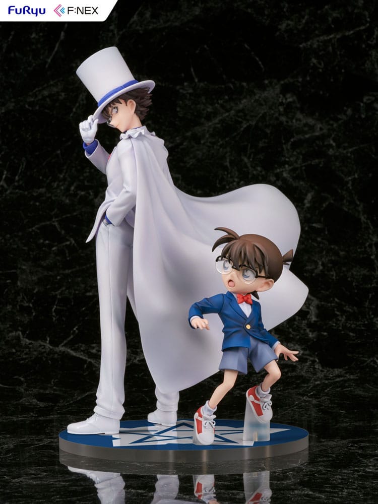Detektiv Conan F:NEX PVC Statue 1/7 Conan Edogawa & Kid the Phantom Thief 29 cm Image 5