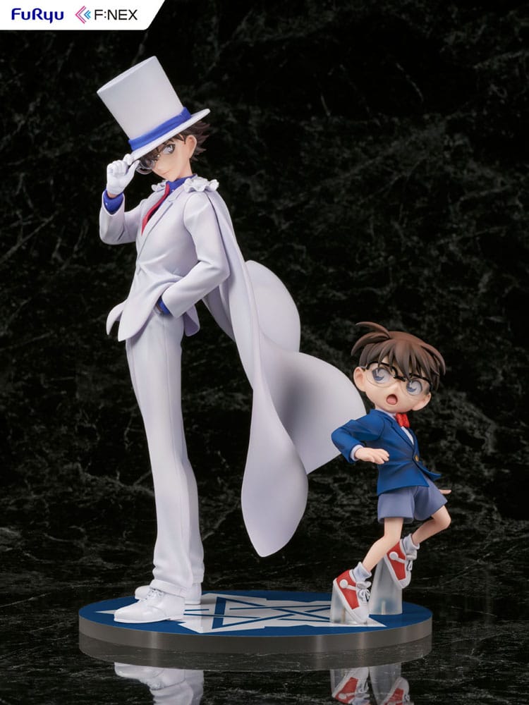Detektiv Conan F:NEX PVC Statue 1/7 Conan Edogawa & Kid the Phantom Thief 29 cm Image 6