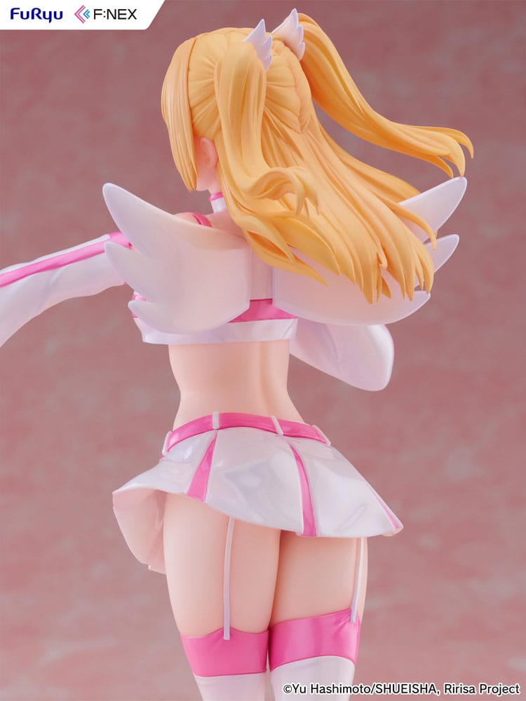 2.5 Dimensional Seduction F:Nex PVC Statue 1/7 Liliel Angel Paratroopers Lilysa 23 cm Image 6