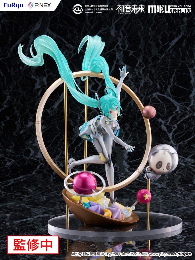 Hatsune Miku F:NEX PVC Statue 1/7 Miku with You 2024 Ver. 29 cm Image 13