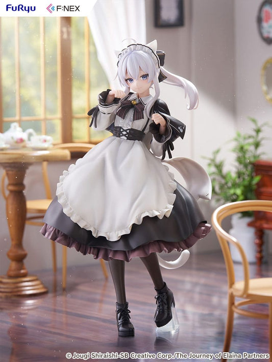 Wandering Witch: The Journey of Elaina F:NEX PVC Statue 1/7 Elaina Maid costume with cat ears Ver. 24 cm Image 2