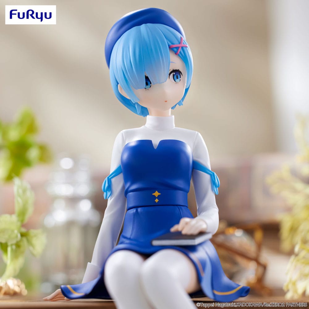 Re:Zero Starting Life in Another World Noodle Stopper PVC Statue Rem Book Girl Ver. 15 cm Image 3