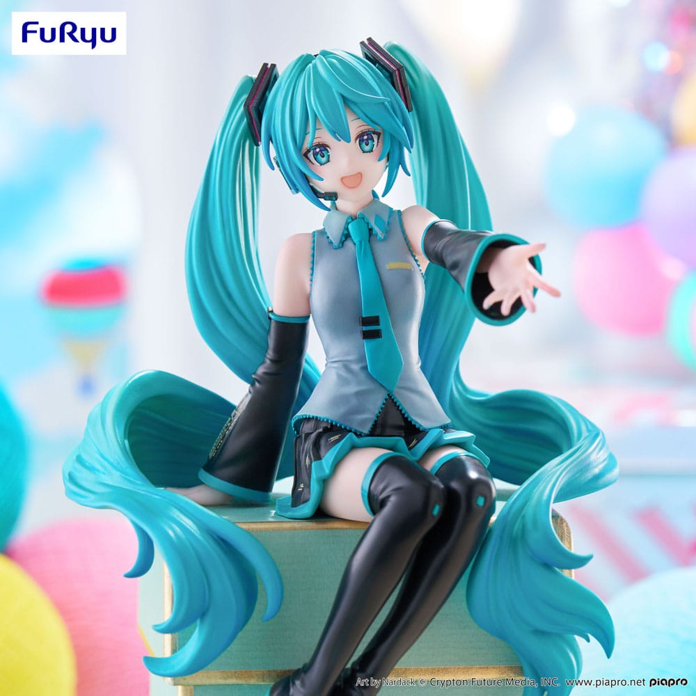 Hatsune Miku Noodle Stopper PVC Statue Hatsune Miku Nardack Ver. 14 cm Image 2