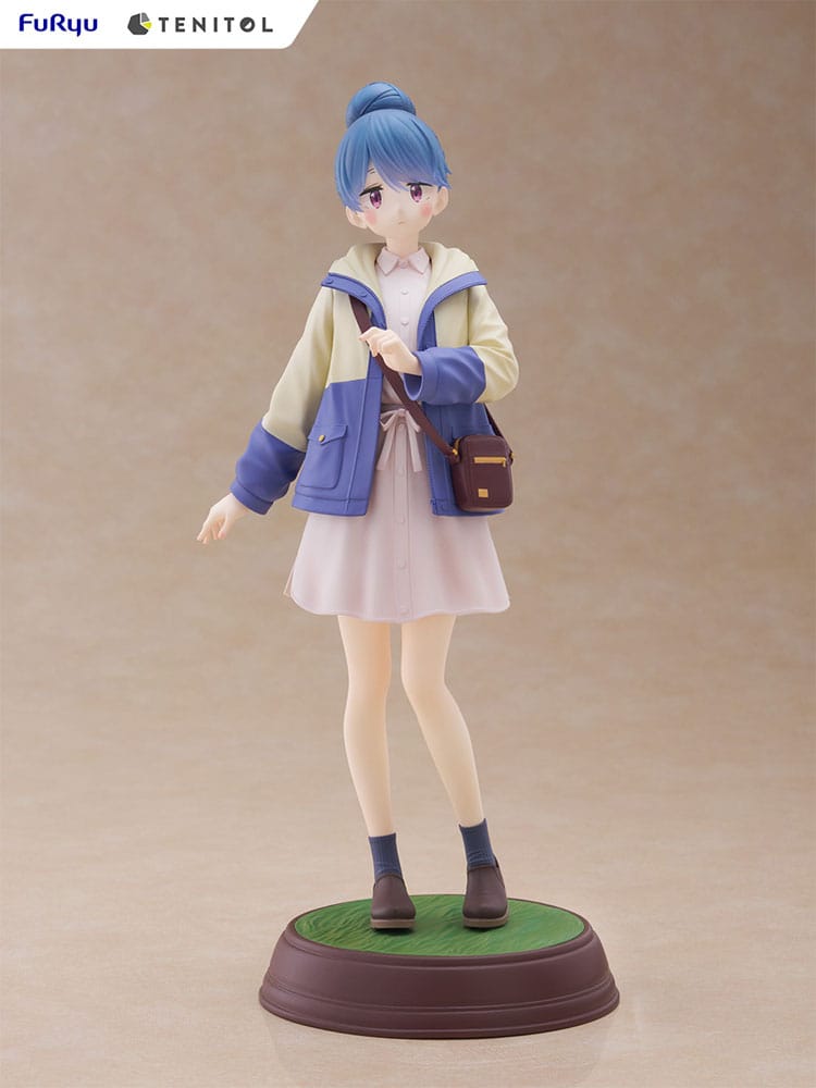 Laid-Back Camp Tenitol PVC Statue Rin Shima 23 cm Image 10