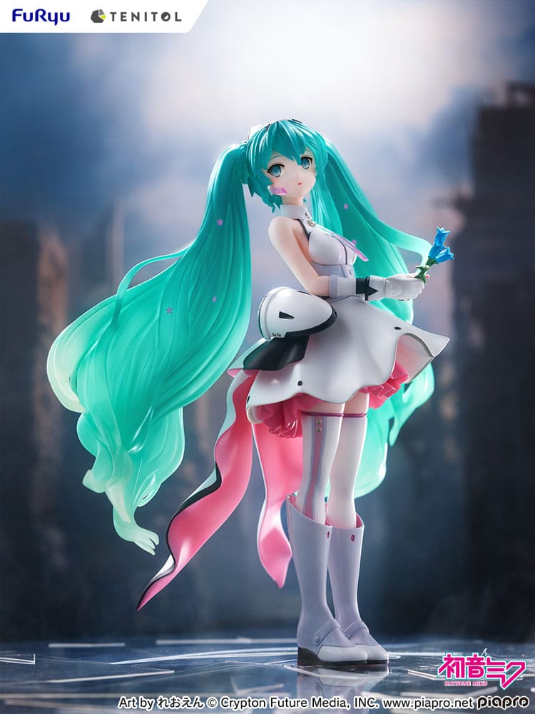 Hatsune Miku Tenitol PVC Statue Hatsune Miku Galaxy Live Ver. 21 cm Image 5