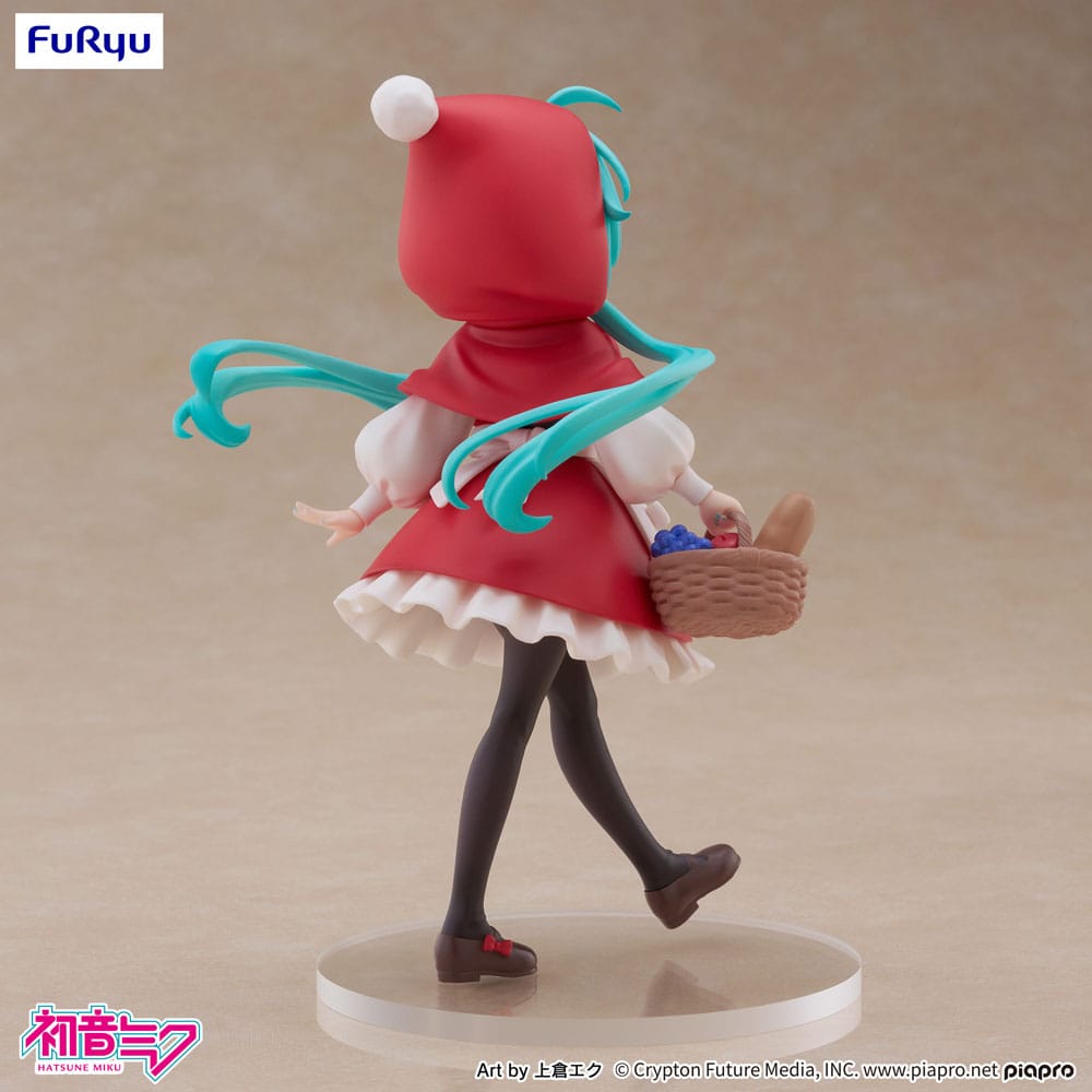 Hatsune Miku Desktop Fairy PVC Statue Hatsune Miku Little red riding hood Ver. 16 cm Image 13