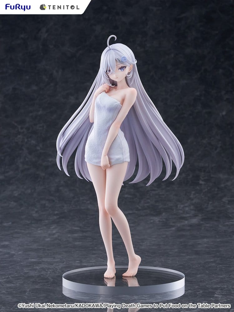 Playing Death Games to Put Food on the Table Light Novel PVC Statue Yuki Golden Bath Ver. 30 cm Image 9