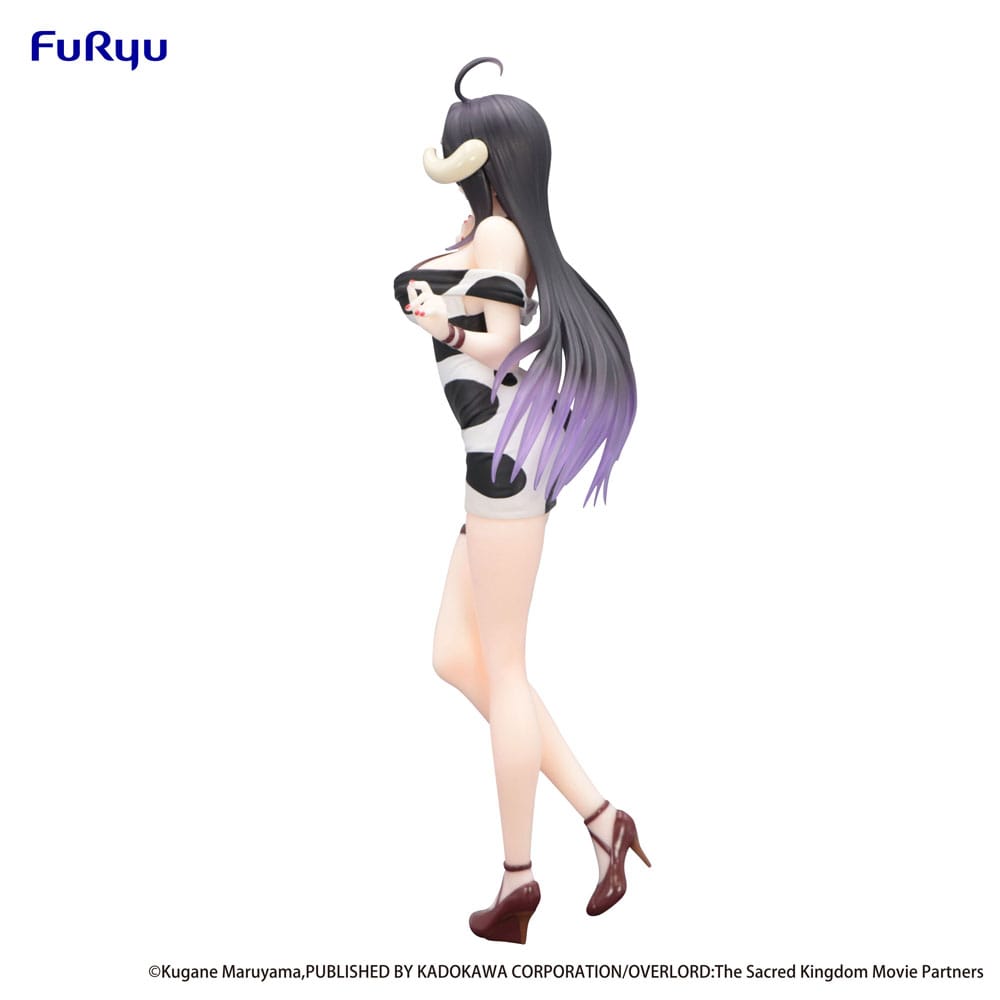 Overlord Trio-Try-iT PVC Statue Albedo Mini Dress Cow Pattern Ver. 21 cm Image 4