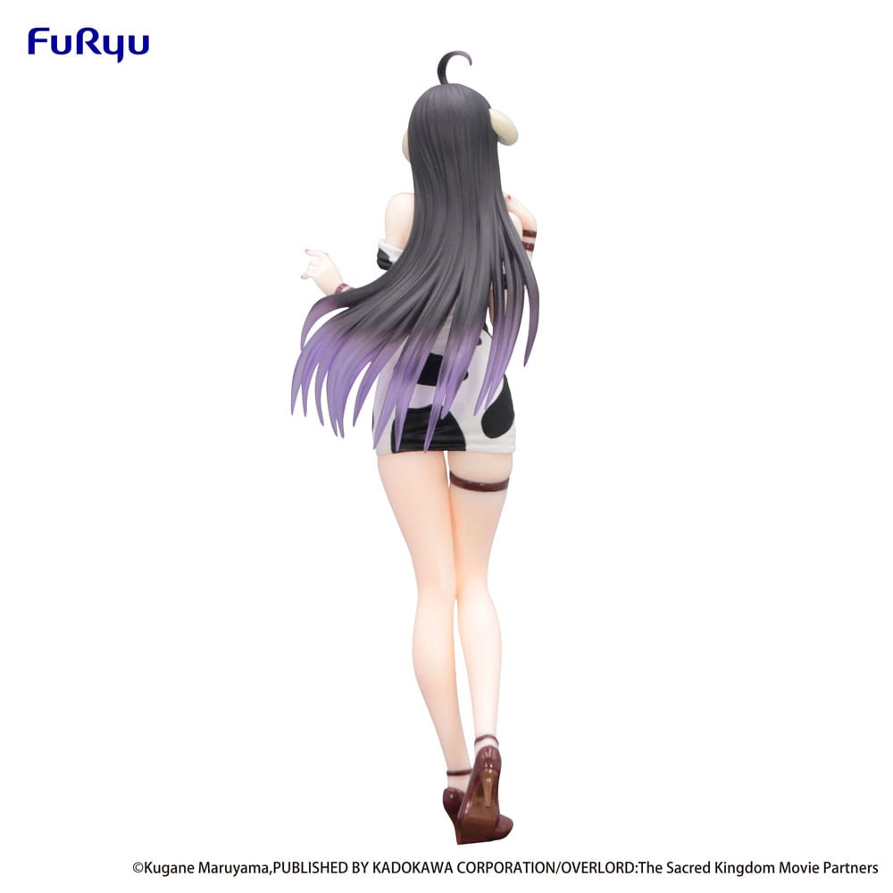 Overlord Trio-Try-iT PVC Statue Albedo Mini Dress Cow Pattern Ver. 21 cm Image 6