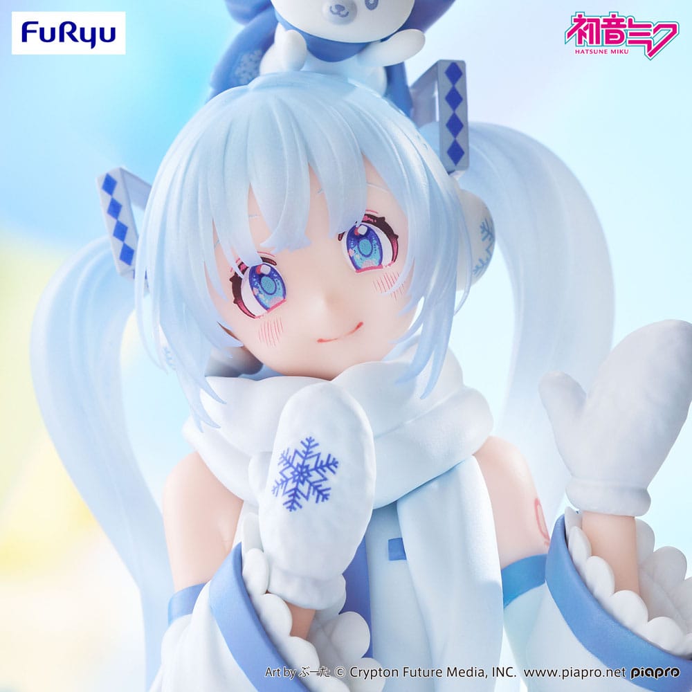 Hatsune Miku Noodle Stopper PVC Statue Snow Miku Sky Town 10th Ver. 10 cm Image 13