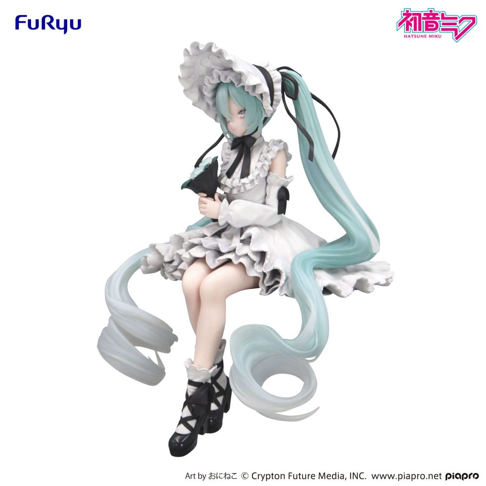 Hatsune Miku Noodle Stopper PVC Statue Vintage Doll Style 15 cm Image 10