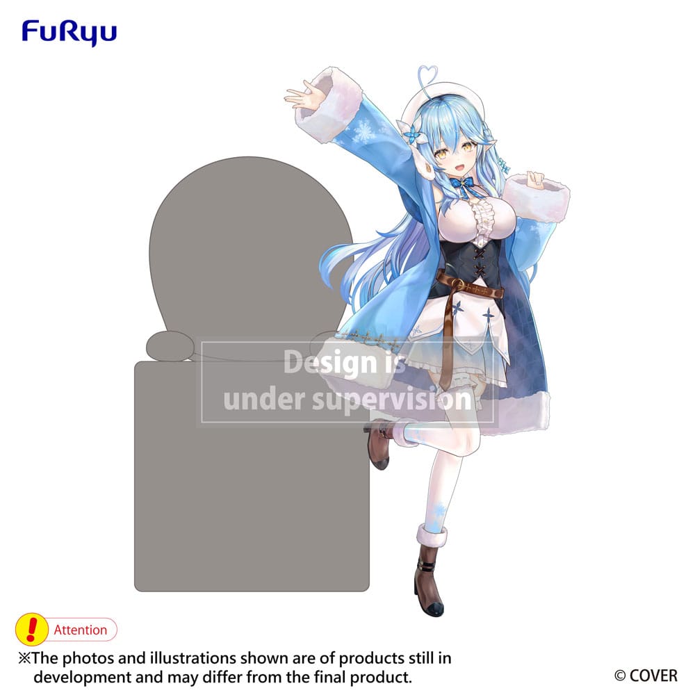Hololive Production Hikkake PVC Statue Yukihana Lamy 10 cm Image