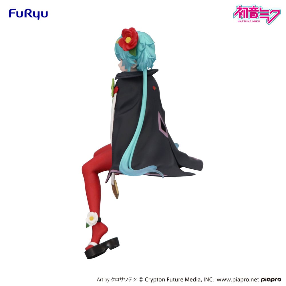 Hatsune Miku Noodle Stopper PVC Statue Flower Fairy Camellia 15 cm Image 12