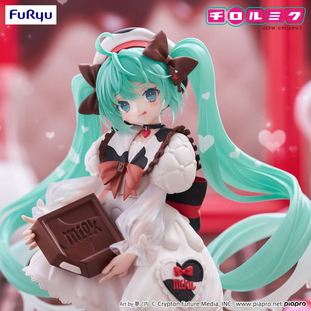 Hatsune Miku x Tirol Choco Trio-Try-iT PVC Statue Hatsune Miku Milk Ver. 18 cm Image 9
