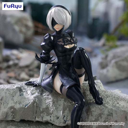 NieR:Automata Ver1.1a Noodle Stopper PVC Statue YoRHa No.2 Type B 13 cm Image 2