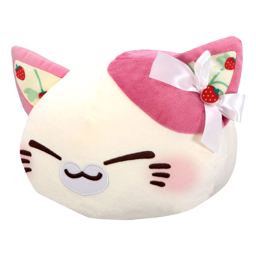 Nemuneko Cat Sweet Big Plush Plüschfigur Berry Pink 35 cm Image