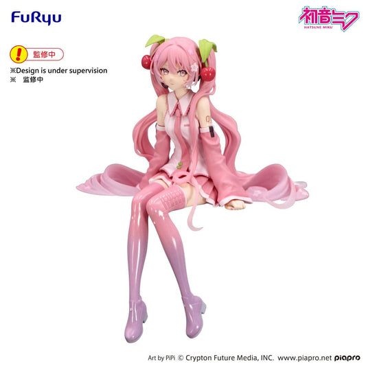 Hatsune Miku Noodle Stopper PVC Statue Sakura Miku 2026 14 cm Image 2