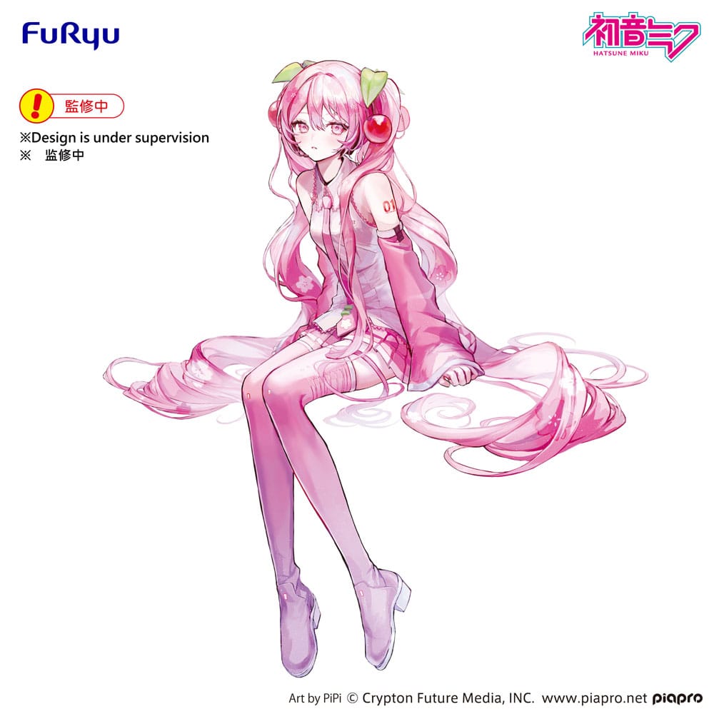 Hatsune Miku Noodle Stopper PVC Statue Sakura Miku 2026 14 cm Image 5
