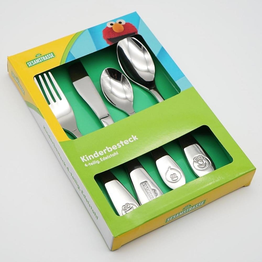 Sesamstraße Kinderbesteck Set Freunde Image 3