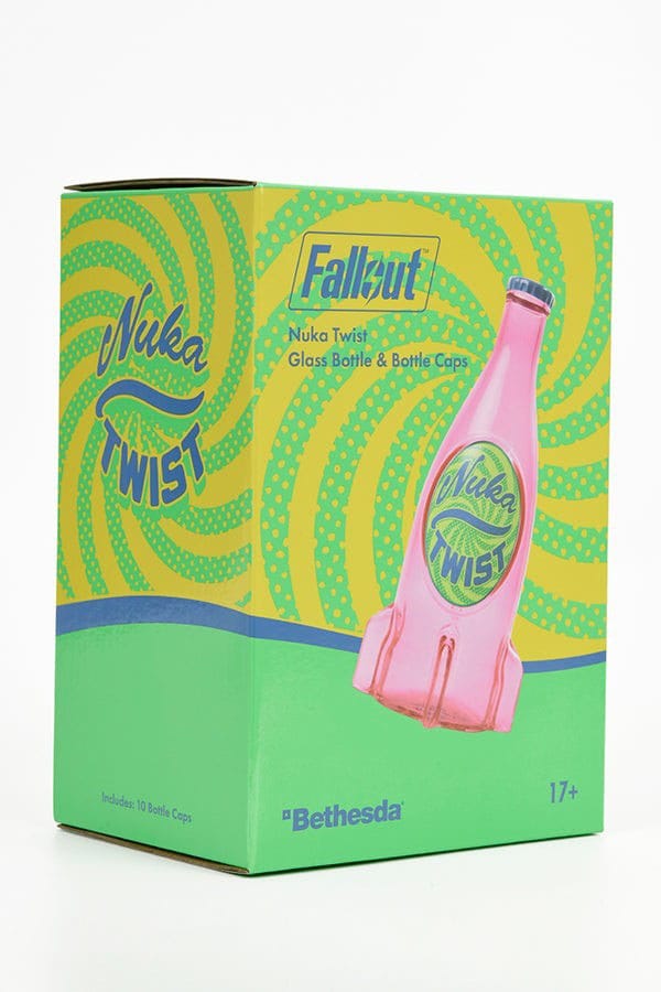 Fallout Bottle Series Replik Glass Bottle & Cap Nuka Twist Image 4
