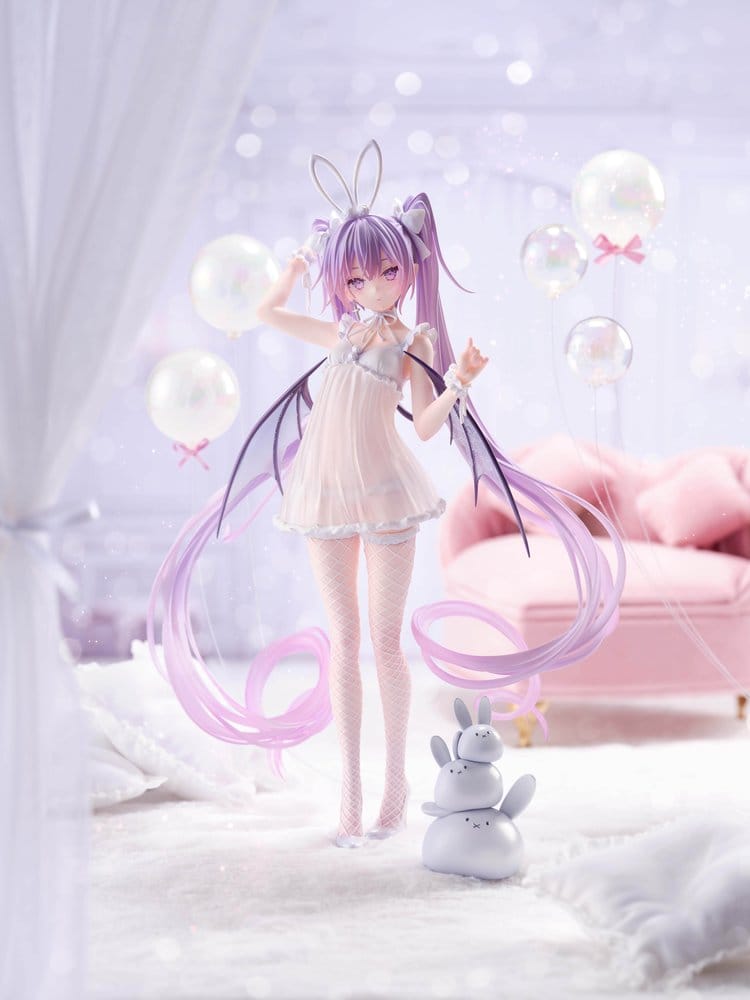 rurudo Original Character PVC Figur 1/7 Eve Usamimi Lingerie Ver. 27 cm (re-run) Image 16