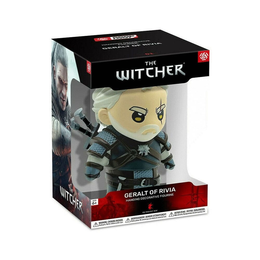 The Witcher Figur zum Aufhängen Geralt of Rivia 10 cm Image 2