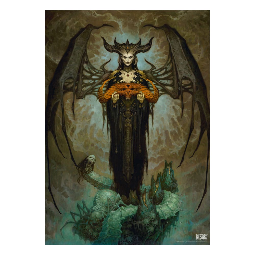 Diablo IV Gaming Puzzle Lilith (1000 Teile) Image 2