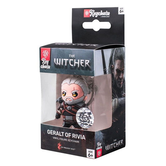 The Witcher III: Wild Hunt Vinyl Schlüsselanhänger Geralt of Rivia Image 2
