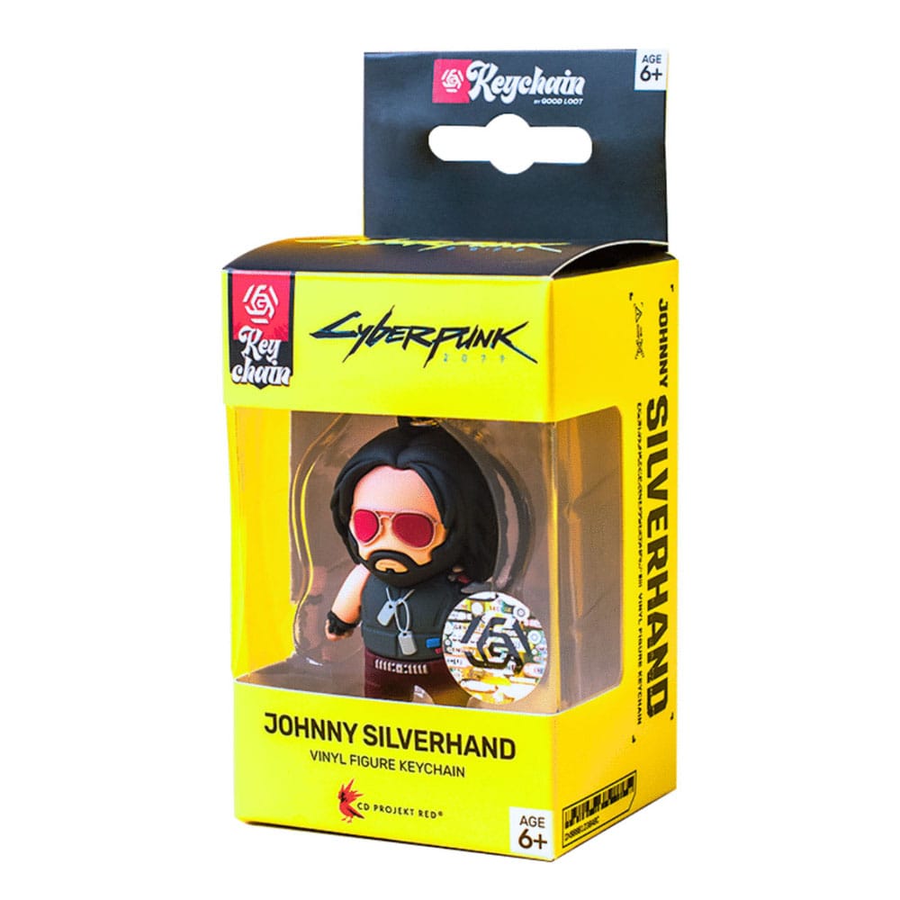 Cyberpunk 2077 Vinyl Schlüsselanhänger Johnny Silverhand Image 2