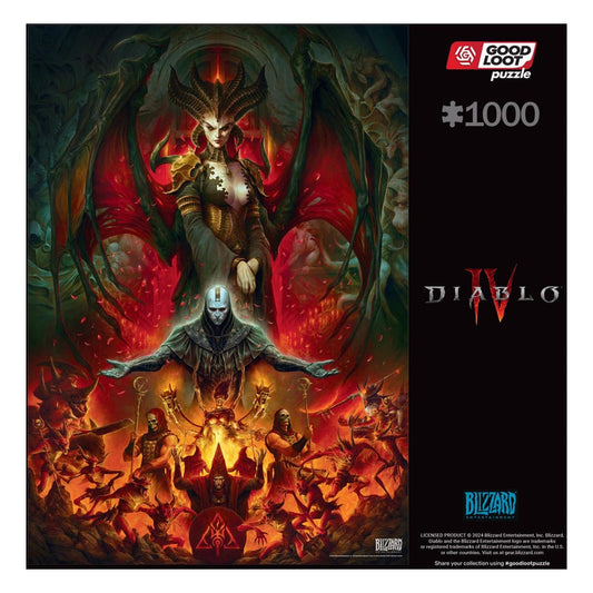 Diablo IV Gaming Puzzle Lilith Composition (1000 Teile) Image 2