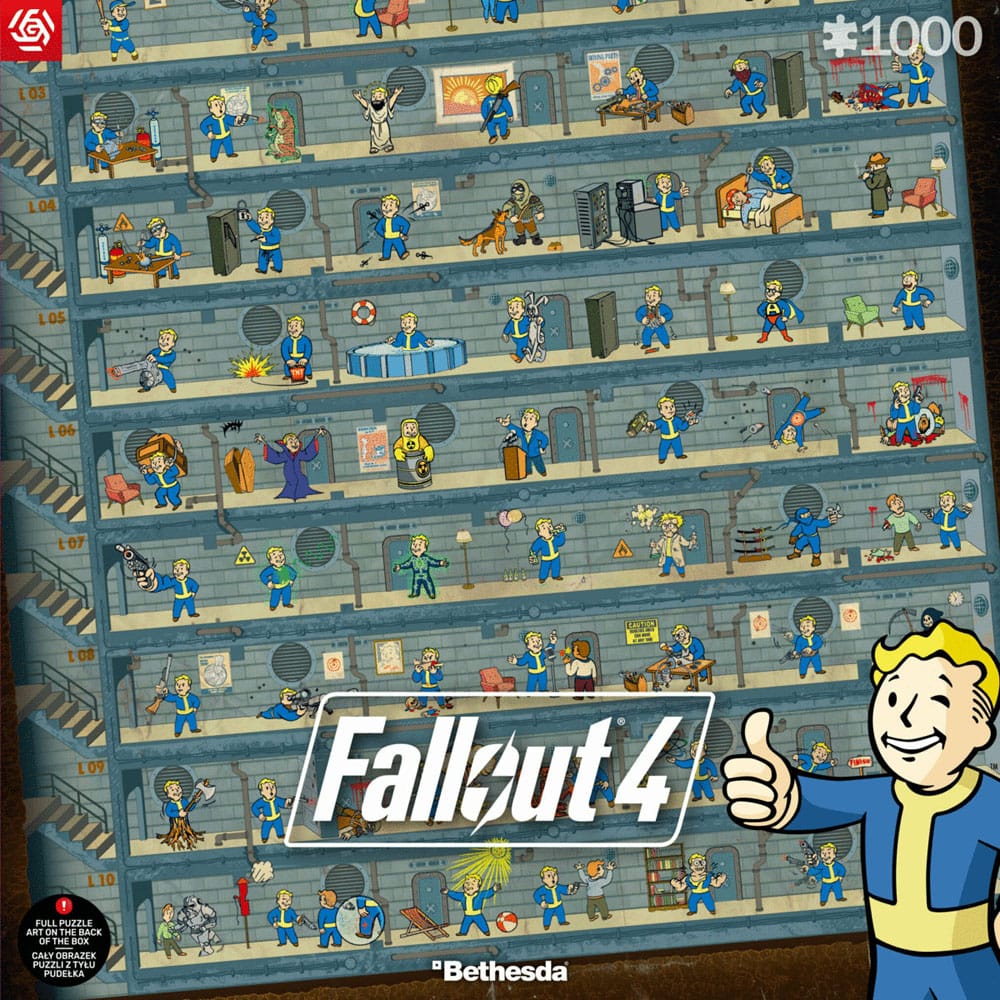 Fallout 4 Puzzle Perk Poster (1000 Teile) Image 2
