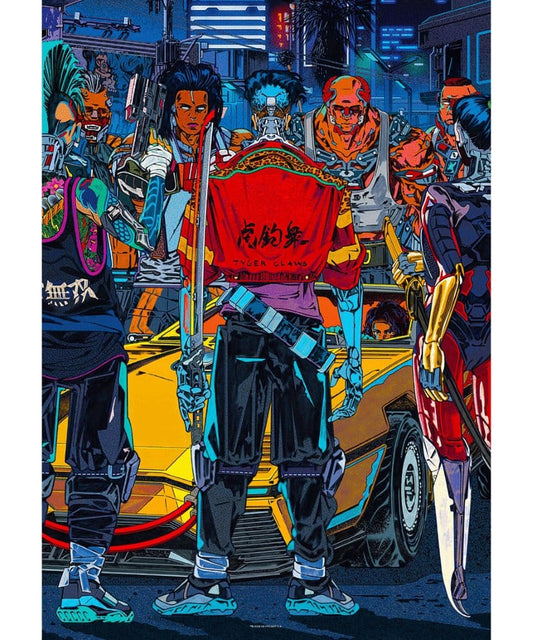 Cyberpunk 2077 Puzzle Kickdown (1000 Teile) Image 2
