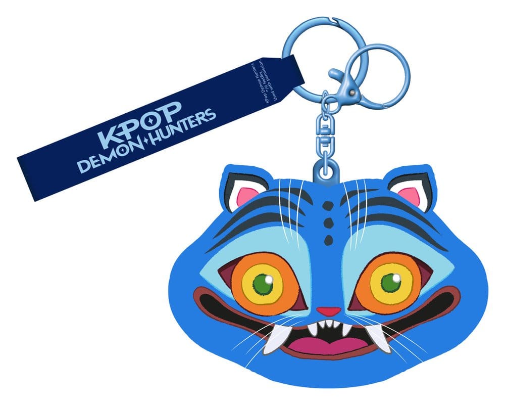 KPop Demon Hunters Silikon Schlüsselanhänger Derpy Tiger Image