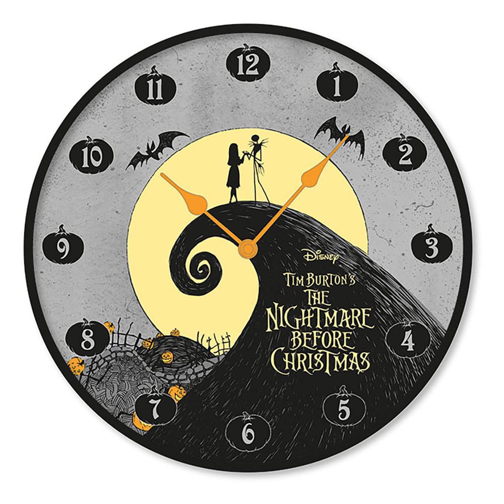 Nightmare Before Christmas Wanduhr Jack & Sally Image