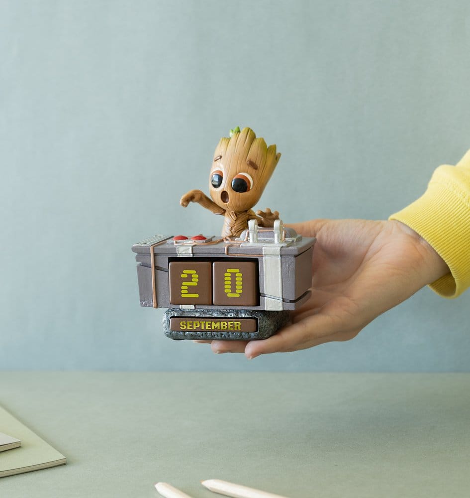 Marvel 3D Ewiger Kalender Groot Death Button 12 cm Image 7