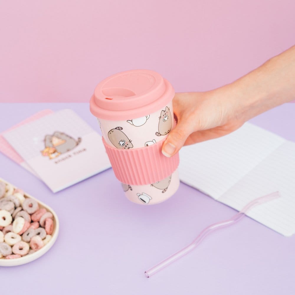 Pusheen Keramikbecher mit Deckel 400 ml Image 7