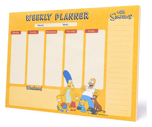 Die Simpsons Wochenplaner A4 Image 2